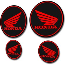 Honda 3D Sticker Kırmızı