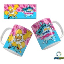 Ghostbastır Design Simpsons Kupa Bardak | Tek Adet K0675