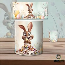 Ghostbastır Design Paskalya Tavşanı Kupa Bardak | Tek Adet K0654