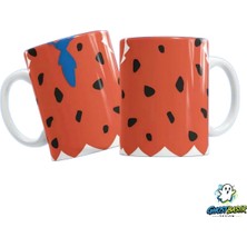 Ghostbastır Design Taş Devri Kupa Bardak | Tek Adet K06704