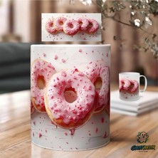 Ghostbastır Design Donut Kupa Bardak | Tek Adet K0551