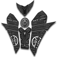 MT25 2019-24 Tank Pad Seti Karbon Gri