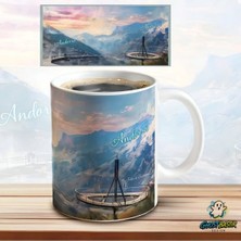 Ghostbastır Design Andorra Kupa Bardak | Tek Adet K0504