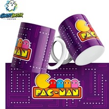 Ghostbastır Design Pacman Kupa Bardak | Tek Adet K0651