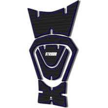 Mondial Strada Tankpad Seti Karbon Mavi