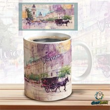 Ghostbastır Design Vienna Kupa Bardak | Tek Adet K06715