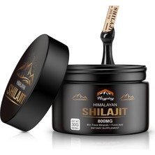Naypiny Shilajit Pure Himalayan Organic Resin - 800MG Gold Grade Shilajit Resin With Fulvic Acid & 85+ Trace Minerals Complex For Men & Women - 30 Grams