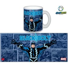 Ghostbastır Design Black Bolt Kupa Bardak | Tek Adet K0516