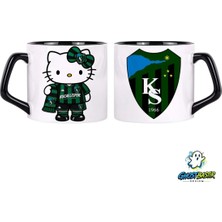 Ghostbastır Design Kocaelispor Hello Kitty Kupa Bardak | Tek Adet 1016