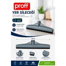 proff Gri Çekpas Yersil Su Çekçek 40 cm Zemin Temizleyici