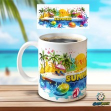 Ghostbastır Design Summer Kupa Bardak | Tek Adet K0695