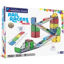 Magna-Tıles® - Rail Racers Deluxe - 90 Parça
