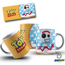 Ghostbastır Design Toy Story Kupa Bardak | Tek Adet K06709