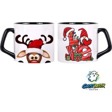 Ghostbastır Design Noel | Yılbaşı Kupa Bardak | Tek Adet 1044