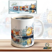 Ghostbastır Design Alesund Kupa Bardak | Tek Adet K0502