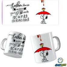 Ghostbastır Design Snoopy Kupa Bardak | Tek Adet K0678