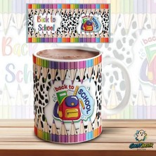 Ghostbastır Design Okula Dönüş Kupa Bardak | Tek Adet K0638