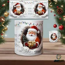 Ghostbastır Design Noel Babalı | Yılbaşı Kupa Bardak | Tek Adet K0631
