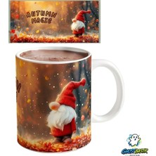 Ghostbastır Design Sonbahar Büyüsü Kupa Bardak | Tek Adet K0681