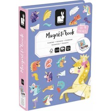 Janod Mıknatıslı Oyun Kitabı - Unicorn