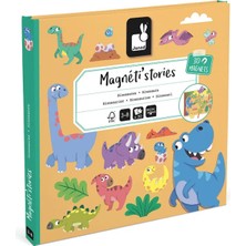 Janod Mıknatıslı Oyun Kitabı - Dinozorlar