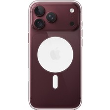 Apple iPhone 18 Pro Max İçin Magsafe Özellikli Şeffaf Kılıf