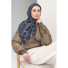Silk Home Monare Eşarp Kemer Lacivert 90X90