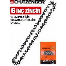 SCHUTZENGER 6 Inç Zinçir Şarjlı Budama Testere Uyumlu Mk6