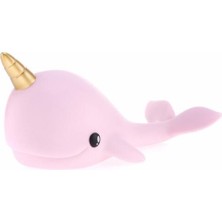 Dhink Narwhal Pembe Gece Lambası