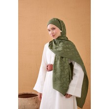 Silk Home Naia Pamuk Şal Aris Yeşil