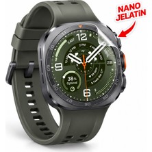 Rova Samsung Galaxy Watch 8 Classic Uyumlu 3 Adet Şeffaf Ekran Koruyucu Nano Jelatin