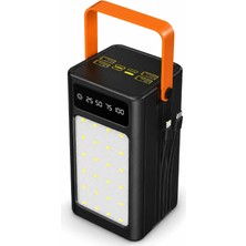Sanal Ticaretiniz 50000MAH LED Kamp Lambalı Powerbank 7 Cihaz Aynı Anda Şarj