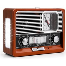Sanal Ticaretiniz Saat Göstergeli Nostaljik Radyo