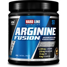 Hardline Nutrition Arginine Fusion 650 Gr. Portakal (Arjinin ) Toz İçerik