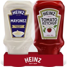 Heinz 860 gr İkili Set: 460 gr Ketçap ve 400 gr Mayonez Aromalı Ürünler