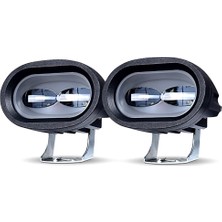 Knmaster 20W Motosiklet Sis Farı Takım Alüminyum Alaşım Uzun Mesafe Aydınlatma İçin İdeal