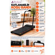 Relax Ekranlı Uzaktan Kumandalı Portatif Bluetoothlu Yürüme ve Koşu Bandı RL-895