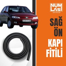 Peugeot 306 Sağ Ön Kapı Fitili-A KALITE-NUMLAS-NM3607