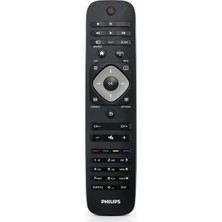 Philips YKF309/007 Lcd Tv Kumanda Siyah Renk Uyumlu Philips Cihazlar İçin Ergonomik Kontrol