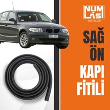 Bmw 1 Serisi E87 (2004-2011) Kadifeli Sağ Ön Kapı Fitili-A KALITE-NUMLAS-NM5100