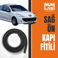 Peugeot 206+ Tek Kapı Sağ Ön Kapı Fitili-A KALITE-NUMLAS-NM3688