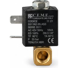 Ceme 5511 5511NB2.0S A53 Solenoid Valf 42V 50Hz 0,24A