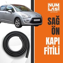 Citroen C3 (2.nesil) Sağ Ön Kapı Fitili-A KALITE-NUMLAS-NM3471