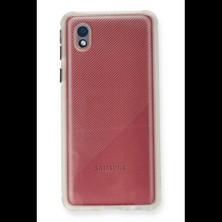 Varsoph Samsung Galaxy A01 Core Kılıf Miami Şeffaf Silikon - Şeffaf