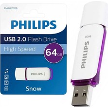 Efnaz Style FM64FD70B/00 Snow Mor/beyaz 64 GB USB 2.0 Flash Bellek