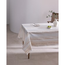 Madame Coco Celeste Masa Örtüsü - Bej - 140X200 cm
