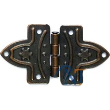 Efnaz Style Yonca Menteşe - Küçük 18X31 Mm, Antik, 1 Adet