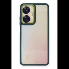 Varsoph Realme C55 Kılıf Dora Kapak - Haki Yeşil