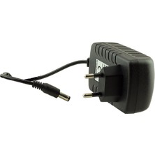 kzy mobilyal Powermaster 24V-1A Dc Standart Priz Tipi Adaptör Siyah 5.5X2.5 Uç ile Uyumluluk Sağlar