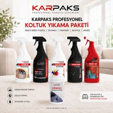 Karpaks Profesyonel Koltuk Yıkama Paketi - Multi Sprey - Force - Rust-Ex - Oxymax - Panther - Venüs